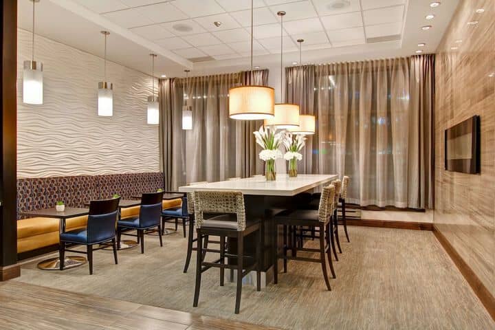 Lobby sitting area